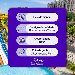Diroma Fiori Direto Com O Grupo Diroma Com Acesso Ao Acqua Park E Cafe Da Manha Hotel Caldas Novas